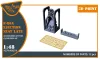 Clear Prop Accessories F-86A Ejection seat late for CP kits - késői katapultülés