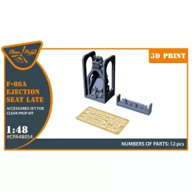   Clear Prop Accessories F-86A Ejection seat late for CP kits - késői katapultülés