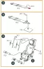 Clear Prop Accessories F-86A Ejection seat late for CP kits - késői katapultülés