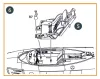 Clear Prop Accessories F-86A Ejection seat late for CP kits - késői katapultülés