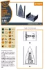 Clear Prop Accessories F-86A Canopy frame detailing set for CP kits - kabintetőkeret-részletező készlet