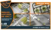Clear Prop Accessories Morane-Saulnier MS.406C.1 painting mask for Dora Wings kit - kabin- és ablakmaszk