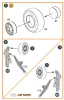 Clear Prop Accessories Morane-Saulnier Wheels set for Dora Wings - kerékkészlet