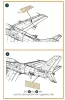 Clear Prop Accessories F-86A – előre kivágott szám- és feliratfestő maszkok, Clear Prop CP4825 maketthez