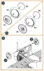 Clear Prop Accessories F4B Wheels set for CP kits - kerékkészlet