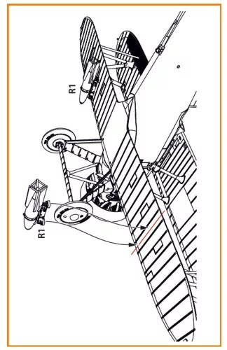 Clear Prop Accessories Mk.XXXI Bomb Raks F4B for CP kits - Boeing F4B-4 – Mk.XXXI bombatartók