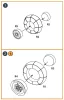 Clear Prop Accessories Hs 129B2/3 Wheels set (weighted) for Takom kit - terhelt állapotú kerékkészlet