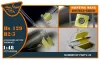 Clear Prop Accessories Hs 129B2/3 double-sided painting mask for Takom kit - kétoldalas kabinmaszk
