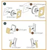 Clear Prop Accessories UH-60A, MH-60L painting mask for ICM kit - kabin- és ablakmaszk