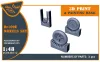 Clear Prop Accessories Bf-109E wheels set for Wingsy Kits - kerékkészlet