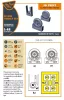 Clear Prop Accessories Bf-109E wheels set for Wingsy Kits - kerékkészlet
