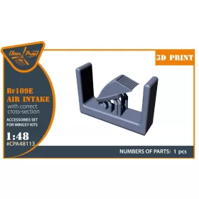   Clear Prop Accessories Bf-109E air intake for Wingsy Kits - légbeömlő