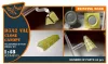 Clear Prop Accessories D3A2 VAL (close canopy) painting mask for Wingsy Kits - kabin- és ablakmaszk, zárt kabintetőhöz