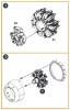 Clear Prop Accessories D3A2 VAL carbureted engine for Wingsy Kits - motor