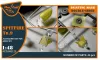 Clear Prop Accessories Spitfire Tr.9 double-sided painting mask for Airfix kit - kétoldalas kabinmaszk