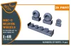 Clear Prop Accessories DHC-2 Beaver Wheels set for Dora Wings - kerékkészlet