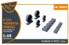 Clear Prop Accessories F-35 – kerékkészlet