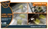 Clear Prop Accessories Zero A6M5a Model 52 double-sided painting mask for Fine Molds - kétoldalas kabinmaszk