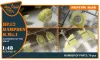 Clear Prop Accessories HP.52 Hampden B.Mk.I painting mask  for ICM - kabin- és ablakmaszk