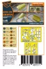 Clear Prop Accessories JAS 39 Gripen double-sided painting mask for Italeri - kétoldalas kabinmaszk