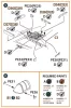 Clear Prop Accessories Gloster E28/39 Pioneer – fotómaratott belsőtér-részletező készlet, Clear Prop CP72001/CP72007 maketthez