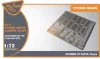 Clear Prop Accessories La-5 (all versions) PE landing flaps for CP kits CP72014/CP72015 - La-5 (minden változat) – fotómaratott fékszárnyak, Clear Prop CP72014/CP72015 makettekhez