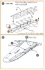 Clear Prop Accessories La-5 (all versions) PE landing flaps for CP kits CP72014/CP72015 - La-5 (minden változat) – fotómaratott fékszárnyak, Clear Prop CP72014/CP72015 makettekhez