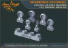 Clear Prop Accessories UH-2A/B Seasprite (minden változat) – kerékkészlet, Clear Prop CP72002/CP72017/CP72018 makettekhez