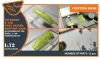 Clear Prop Accessories F-16B/D twin seater painting mask for REVELL kit - kabin- és ablakmaszk
