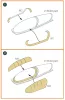 Clear Prop Accessories F-16B/D twin seater painting mask for REVELL kit - kabin- és ablakmaszk