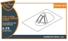 Clear Prop Accessories A5M4 Claude vacuum formed canopy for CP kit CP72010 - vákuumformázott kabintető, Clear Prop CP72010 maketthez