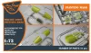 Clear Prop Accessories Mirage 2000C painting mask for Modelsvit kit 72073 - kabin- és ablakmaszk, Modelsvit 72073 maketthez