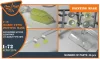Clear Prop Accessories I-16 (early version) painting mask for CP kit - I-16 – kabin- és ablakmaszk, korai változathoz, Clear Prop maketthez