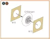 Clear Prop Accessories MiG-23ML, MLD, P, MLAE painting mask for CP kits - kabin- és ablakmaszk