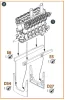 Clear Prop Accessories Liberty L-12 engine set 3D print - 3D nyomtatott motorkészlet