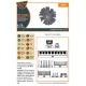 Clear Prop Accessories A5M Claude (minden változat) – gyanta motorkészlet, Clear Prop CP72006/CP72008/CP72009/CP72010 makettekhez, feljavított változat