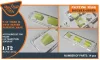 Clear Prop Accessories F-5F Tiger II painting mask for Italeri kits - kabin- és ablakmaszk