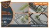 Clear Prop Accessories F84E/G Thunderjet painting mask for Italeri/Academy kits - kabin- és ablakmaszk, Italeri / Academy makettekhez