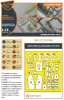 Clear Prop Accessories F84E/G Thunderjet painting mask for Italeri/Academy kits - kabin- és ablakmaszk, Italeri / Academy makettekhez