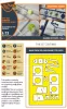 Clear Prop Accessories F4U-4B/7 Corsair painting mask for Italeri kits - kabin- és ablakmaszk