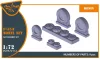 Clear Prop Accessories F-35A wheel set - kerékkészlet