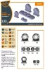 Clear Prop Accessories F-35A wheel set - kerékkészlet
