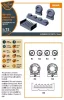 Clear Prop Accessories Me-410 B-1/U2/U4/R4 wheel set and exhausts for Airfix kit - kerékkészlet és kipufogócsonkok