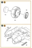 Clear Prop Accessories Me-410 B-1/U2/U4/R4 wheel set and exhausts for Airfix kit - kerékkészlet és kipufogócsonkok