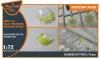 Clear Prop Accessories EMB-145 painting mask for A-model kits - kabin- és ablakmaszk