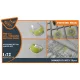 Clear Prop Accessories EMB-145 painting mask for A-model kits - kabin- és ablakmaszk