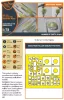 Clear Prop Accessories Me-410 B-1/U2/U4/R4 painting mask for Finemolds kits - kabin- és ablakmaszk