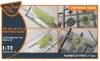 Clear Prop Accessories Me-262B-1A/U1 painting mask for REVELL kit - kabin- és ablakmaszk