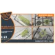 Clear Prop Accessories Me-262B-1A/U1 painting mask for REVELL kit - kabin- és ablakmaszk