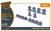Clear Prop Accessories EMB-145 wheel set for A-model kits - kerékkészlet
